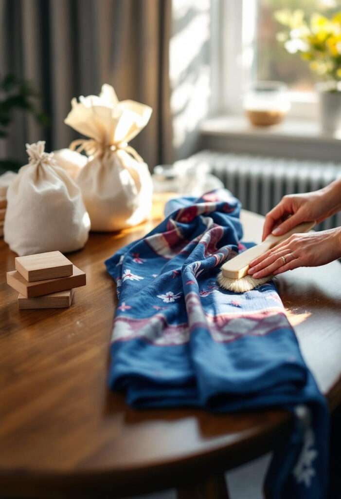 washing ikat saree