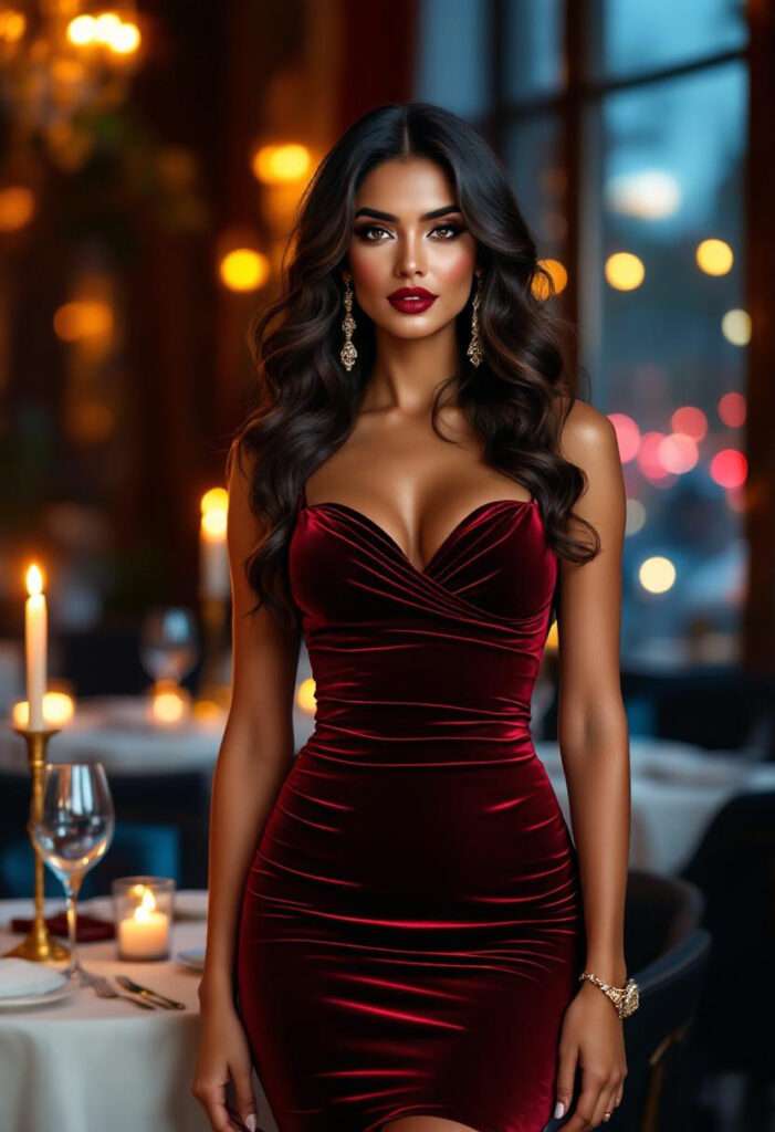 bodycon with date night glam