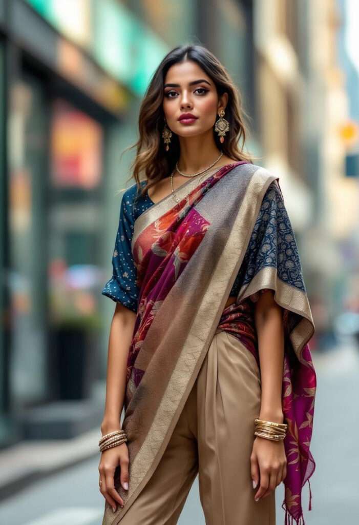 indo western dress