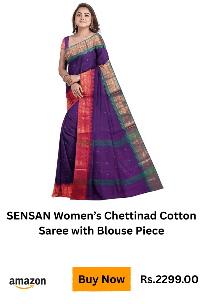 chetinad cotton saree