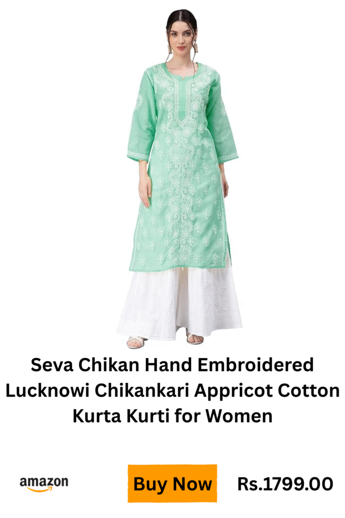 lucknow chikankari kurta