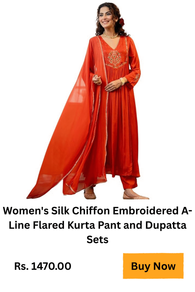 A line kurta
