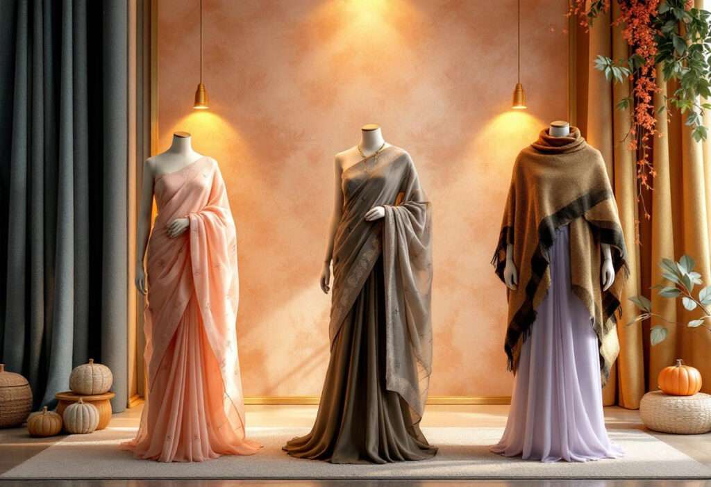 Seasonal Adaptations for Chiffon Georgette Sarees