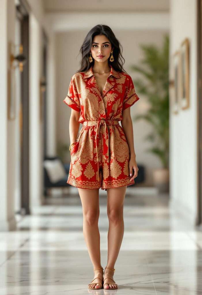short jumpsuit for women