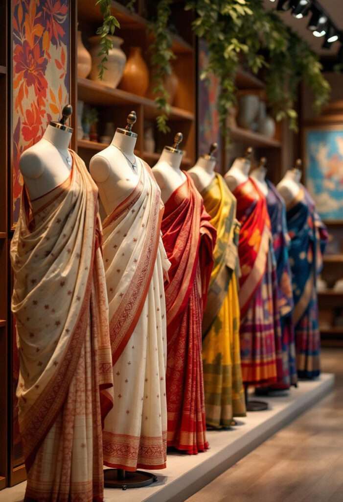 ikat saree to all dummies